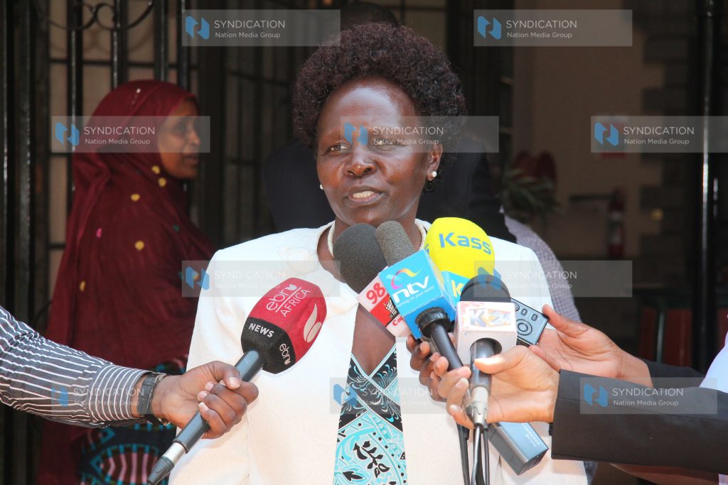 Uasin Gishu Senator Margaret Kamar