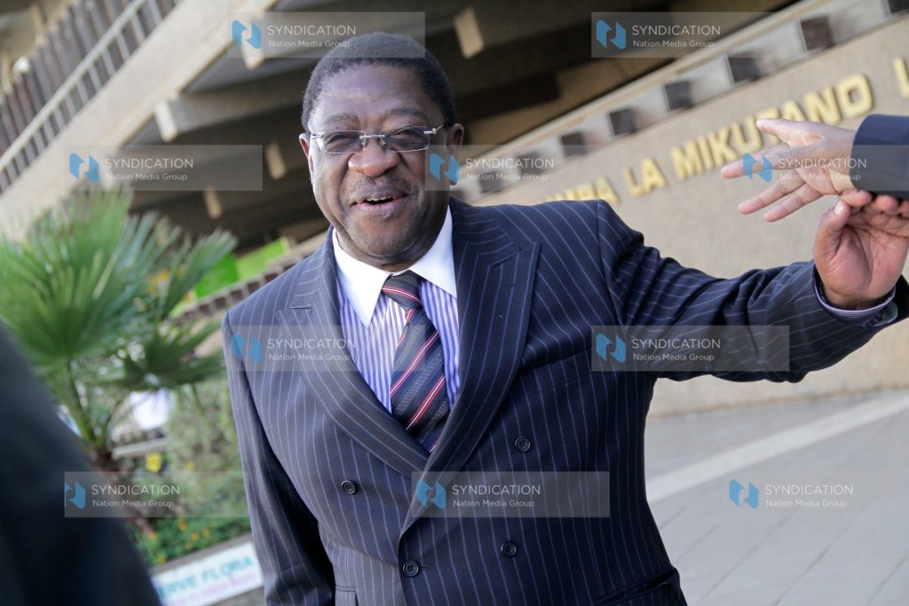 Senator for Busia County Amos Wako