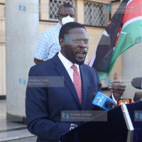 Nairobi Senator and Senate ADHOC committee Johnson Sakaja