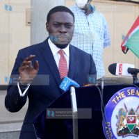 Nairobi Senator and Senate ADHOC committee Johnson Sakaja