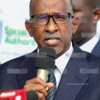 The Cabinet Secretary for Health Aden Duale