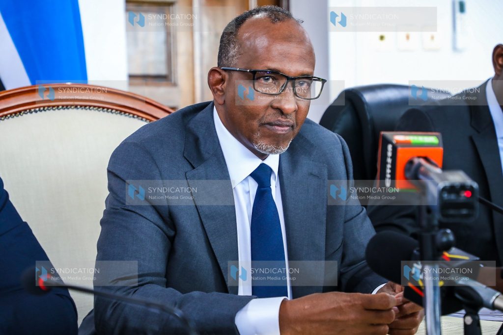 Health Cabinet Secretary Aden Duale