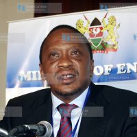 Deputy Prime Minister and Minister for Finance Uhuru Kenyatta