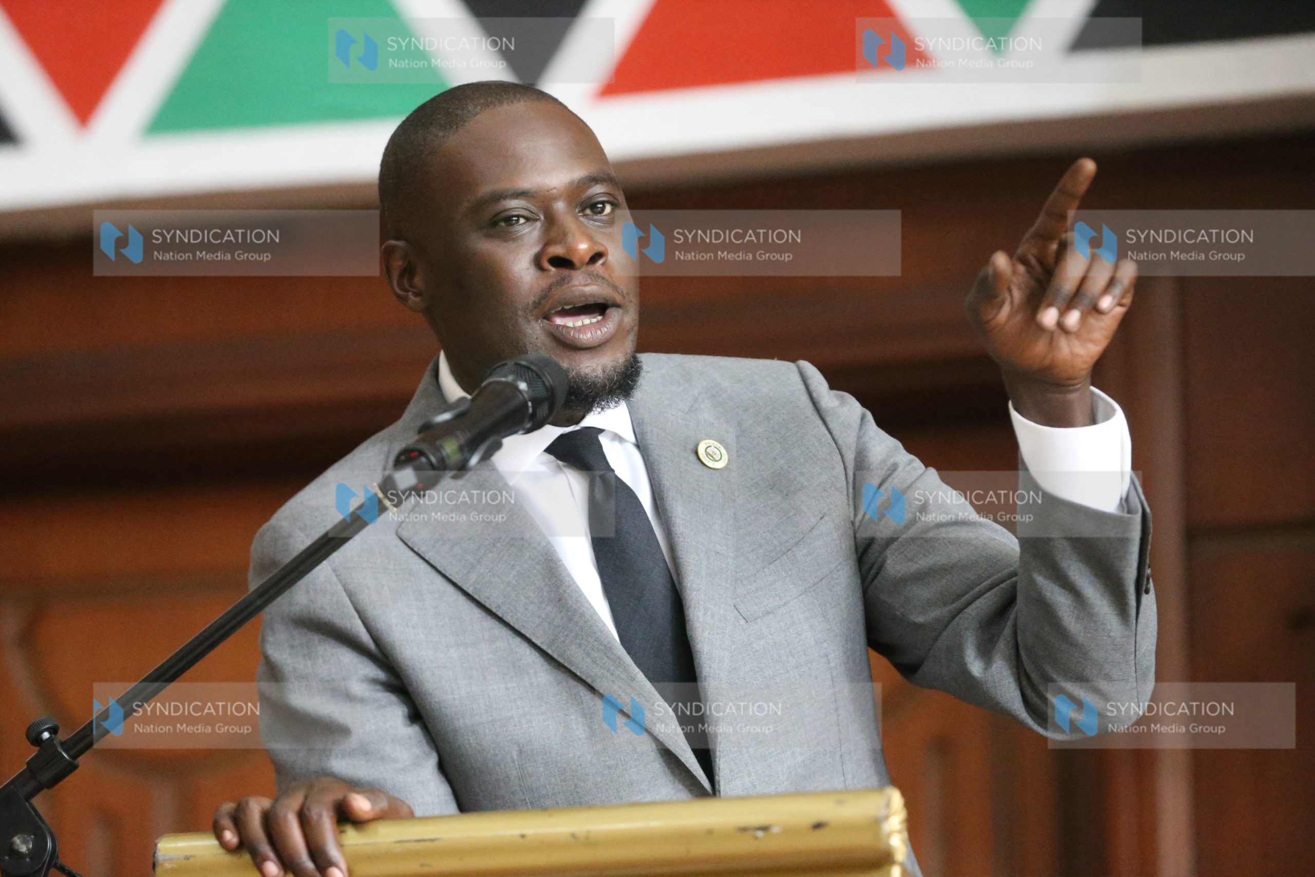 Nairobi City County Governor Johnson Sakaja