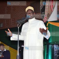Deputy President William Ruto makes his speech during celebrations to mark Iftar