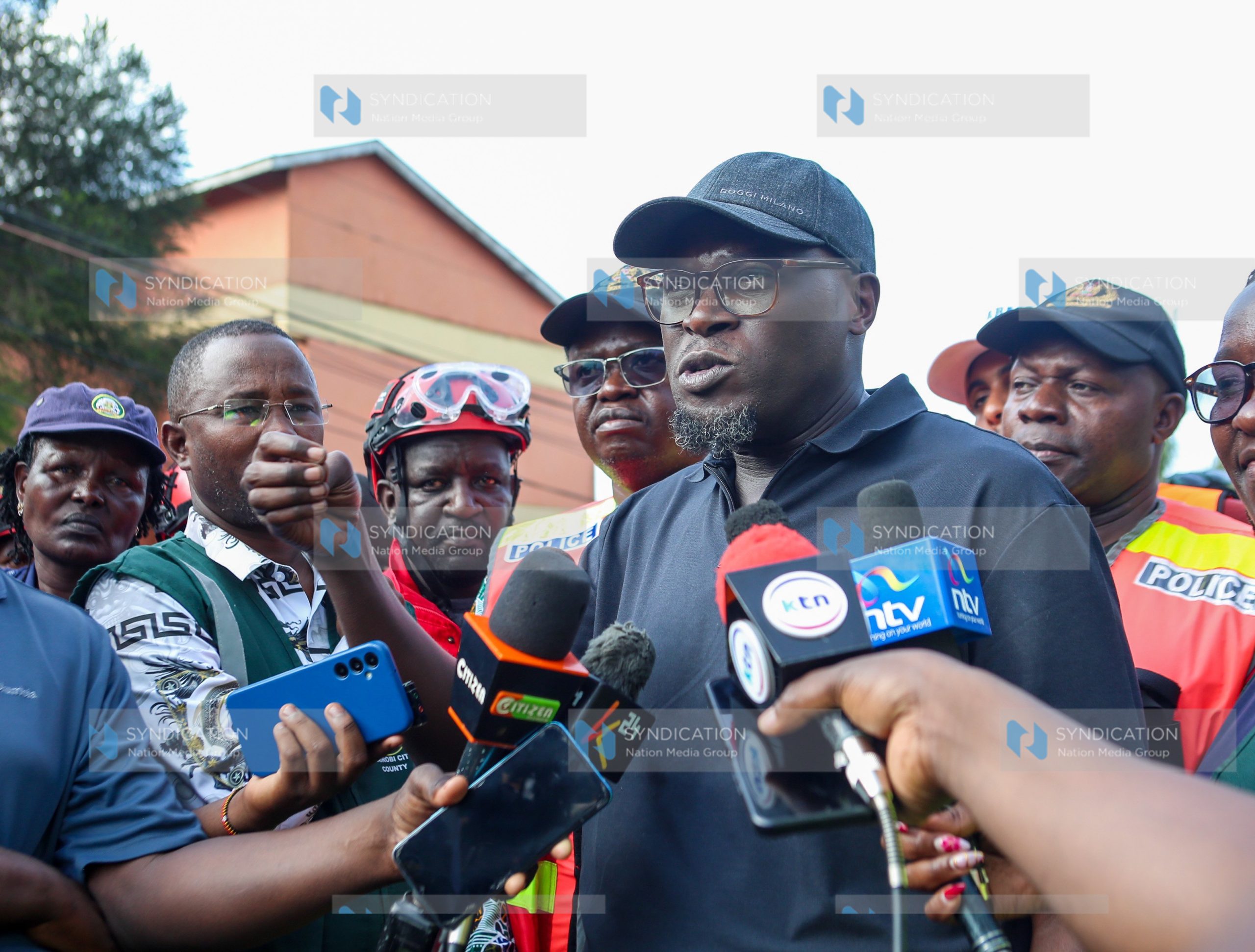 Nairobi county Governor Johnson Sakaja