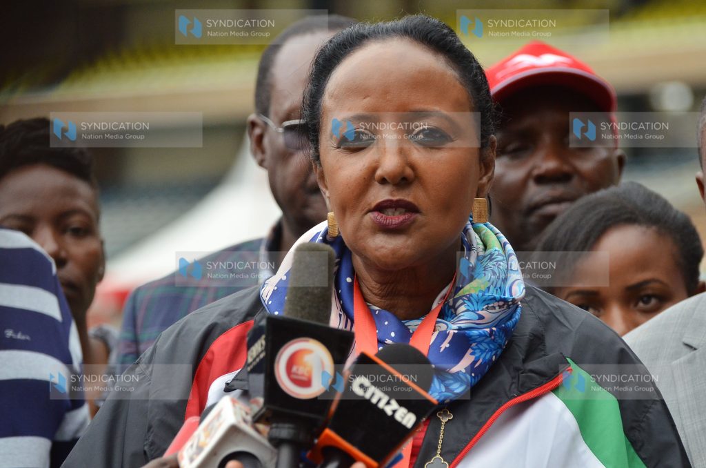 Sports Cabinet Secretary Amina Mohamed