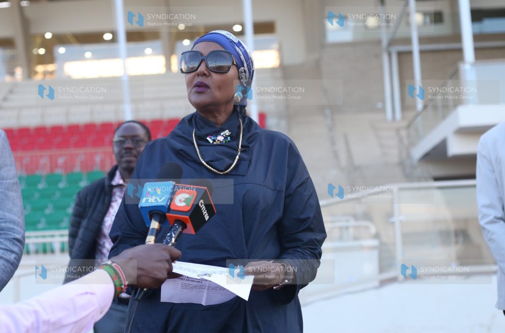 Sports CS Amina Mohamed