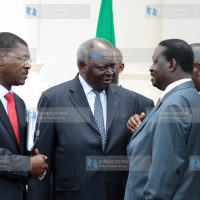 Signing of the Lamu Port agreement at State House