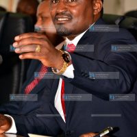 Cabinet Secretary of the Ministry of Devolution and Planning Mwangi Kiunjuri