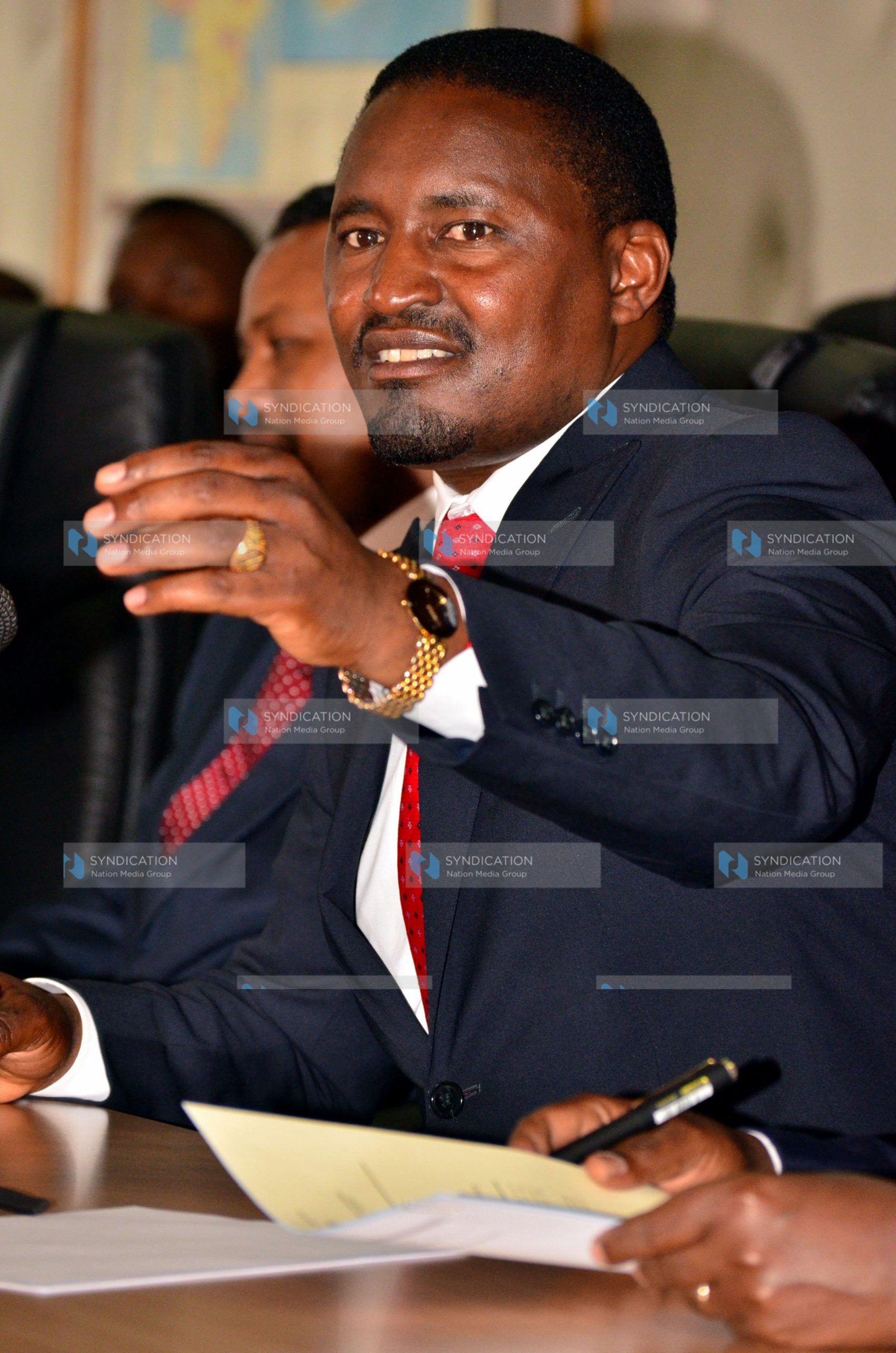Cabinet Secretary of the Ministry of Devolution and Planning Mwangi Kiunjuri