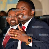 Cabinet Secretary of the Ministry of Devolution and Planning Mwangi Kiunjuri
