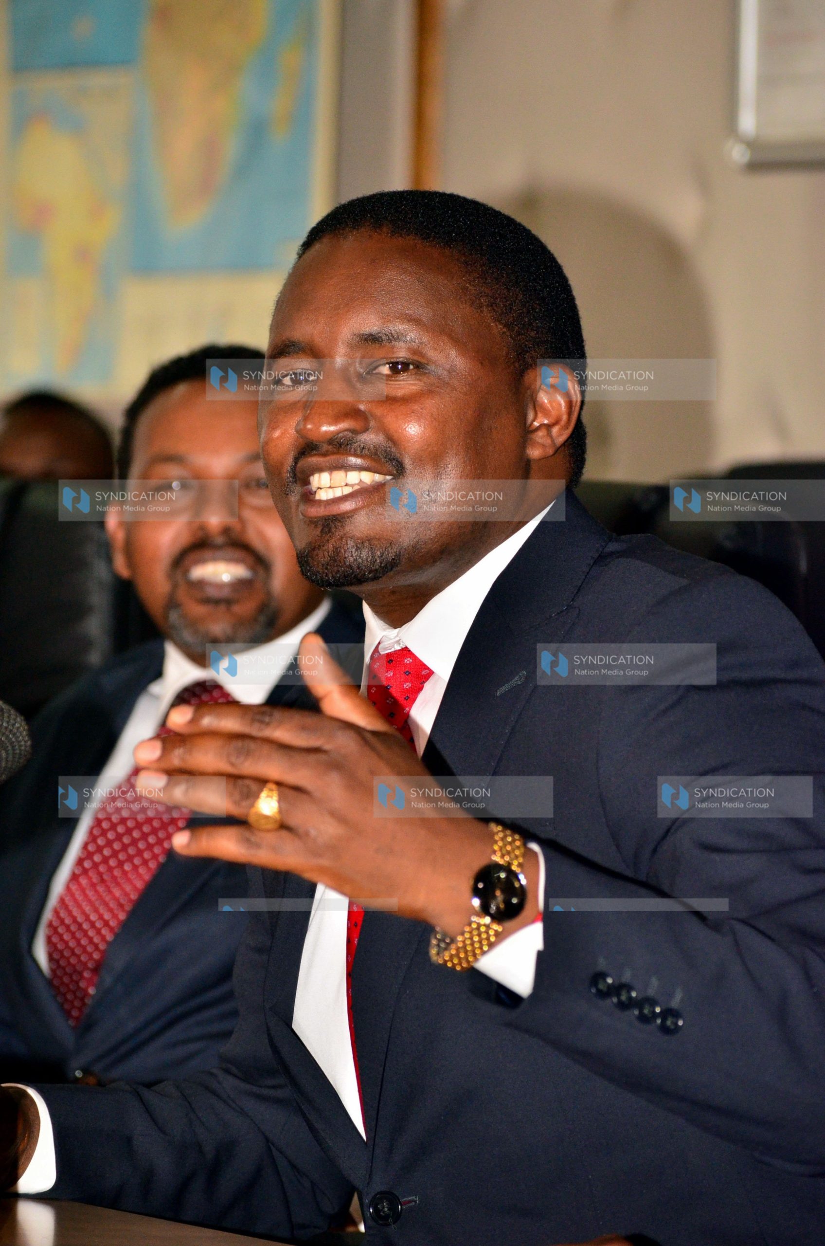 Cabinet Secretary of the Ministry of Devolution and Planning Mwangi Kiunjuri