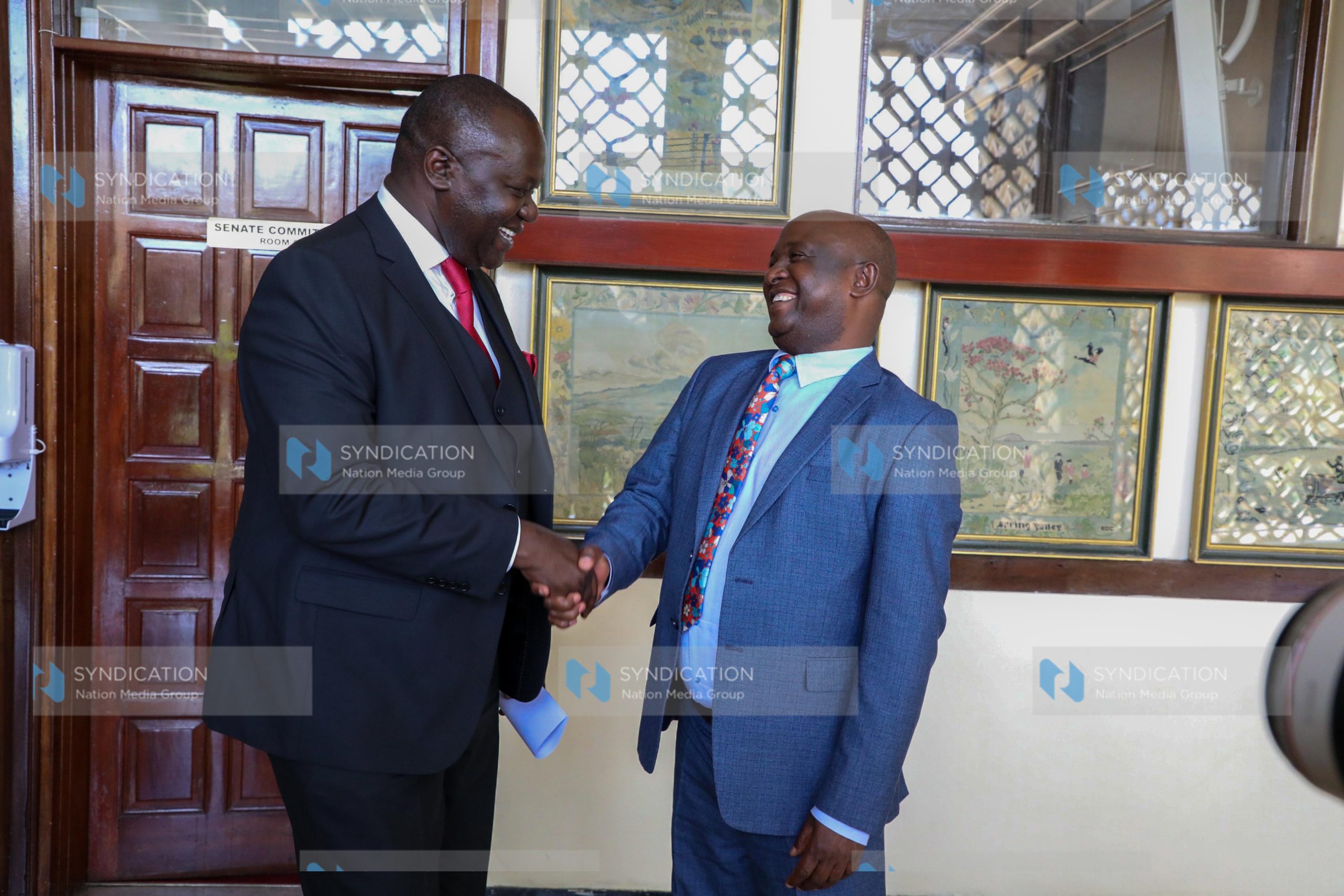 Vihiga Senator Godfrey Osotsi, Kisumu Counterpart Senior counsel Prof Tom Ojienda