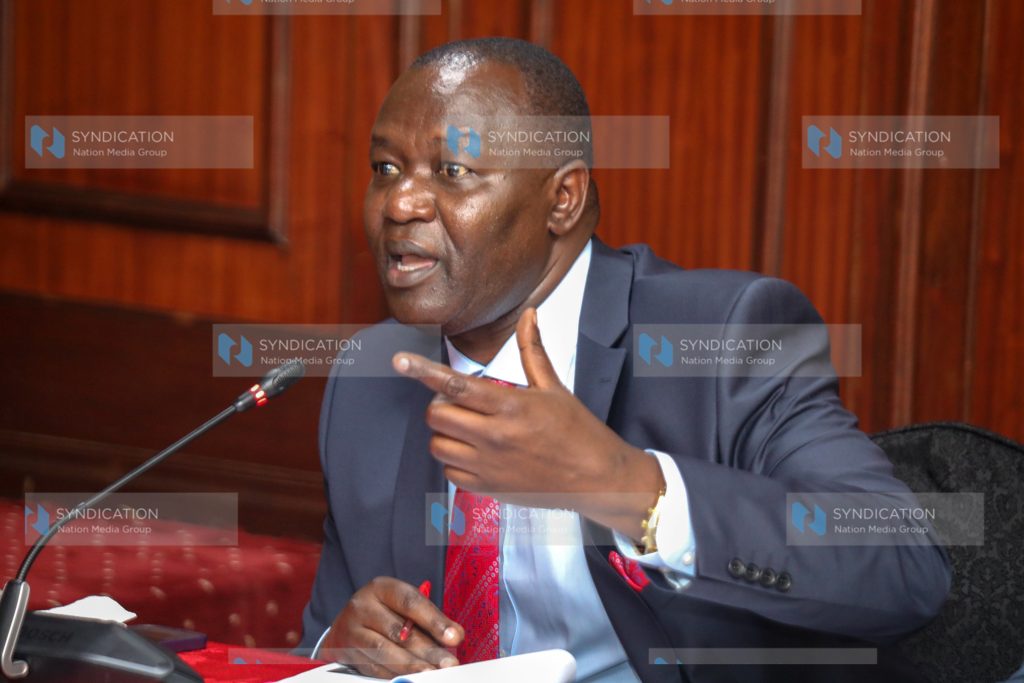 Vice Chairperson Senate County Public Investments and Special Funds Committee Senior Counsel Prof Tom Ojienda