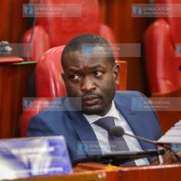 Nairobi Senator Edwin Sifuna, a member of Senate standing Committee on Energy