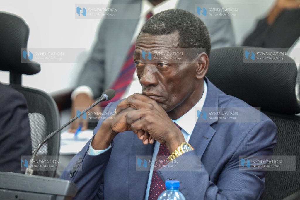 Secretary General KNUT Collins Oyuu