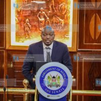 Cabinet Secretary for Investments, Trade and Industry Moses Kuria