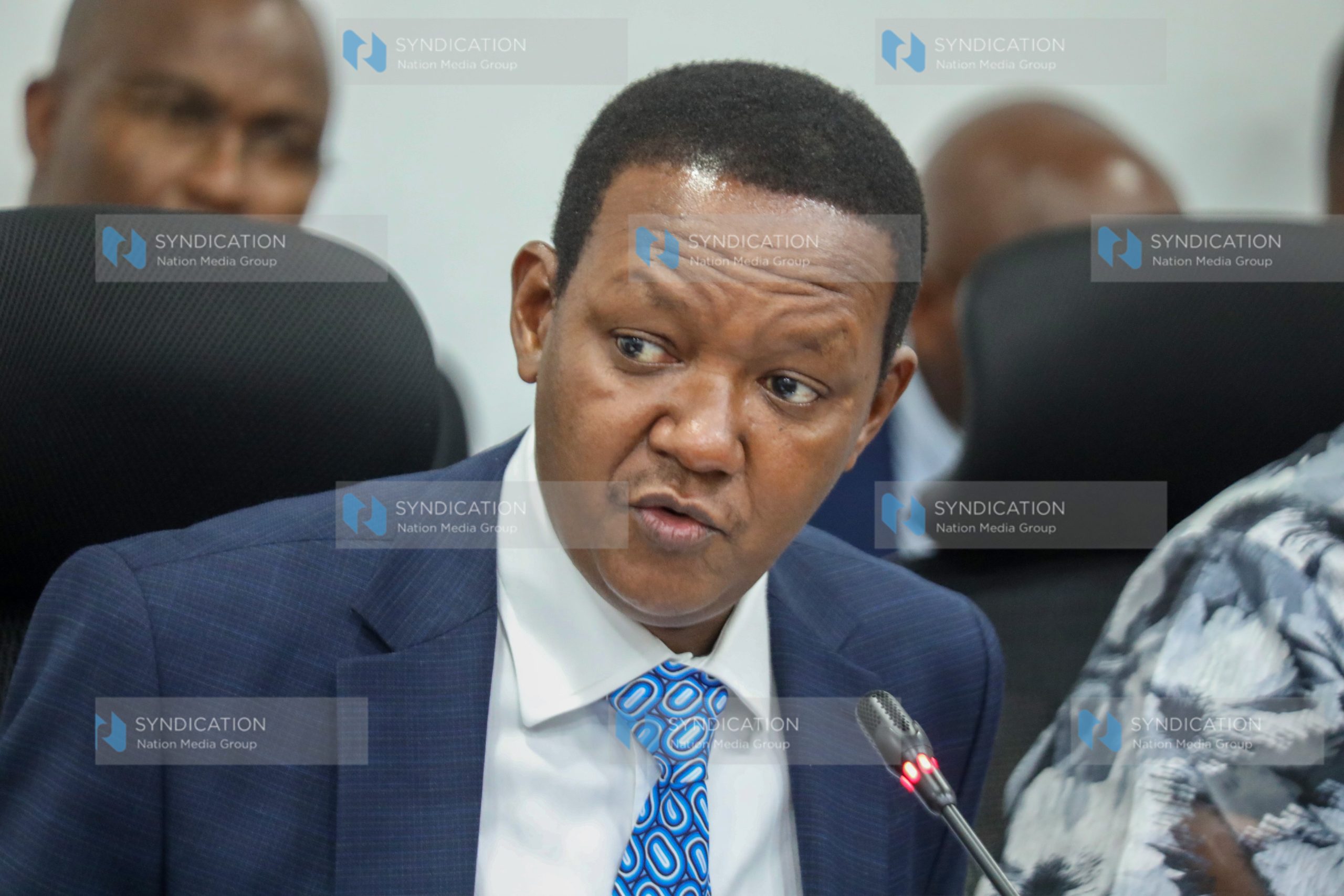 Cabinet Secretary for Labour and Social Protection Dr Alfred Mutua