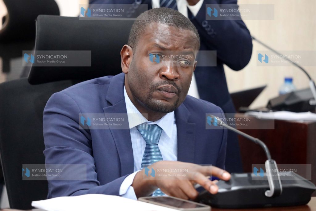 Nairobi Senator and member of the Senate County Public Accounts Committee (CPAC) Edwin Sifuna