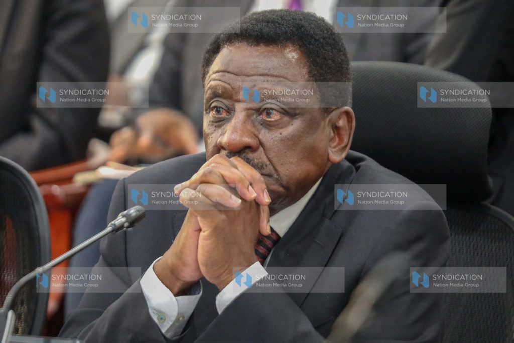 Siaya County Governor James Orengo