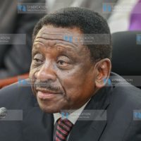 Siaya County Governor James Orengo appears before the Senate County Public Accounts Committee