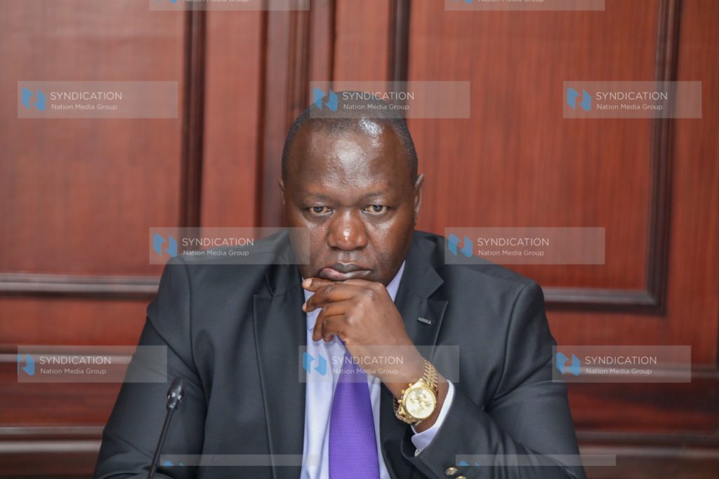 County Public Investment and Special Funds Committee Vice Chairperson Senior Counsel Prof Tom Ojienda