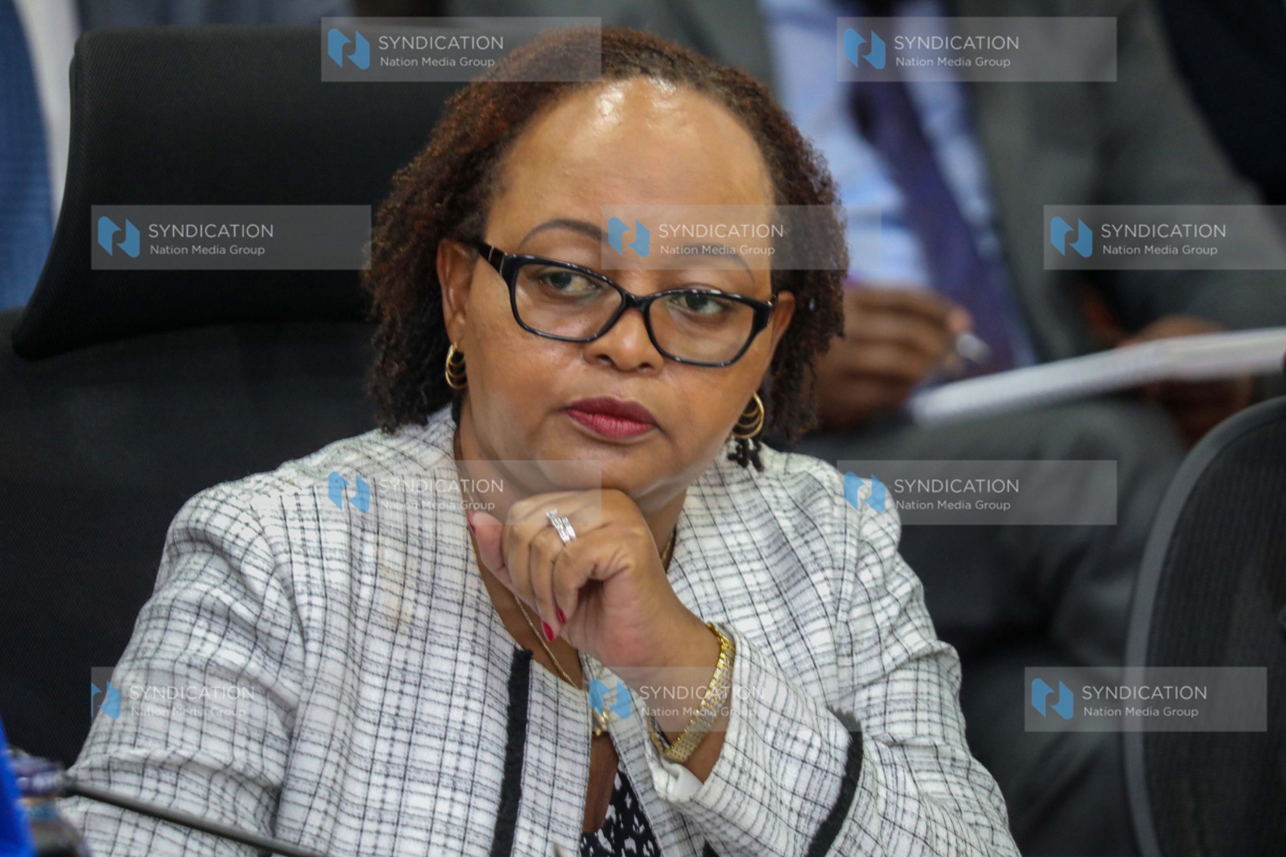 Kirinyaga County Governor Anne Waiguru appeared before the Senate County Public Investment Committee