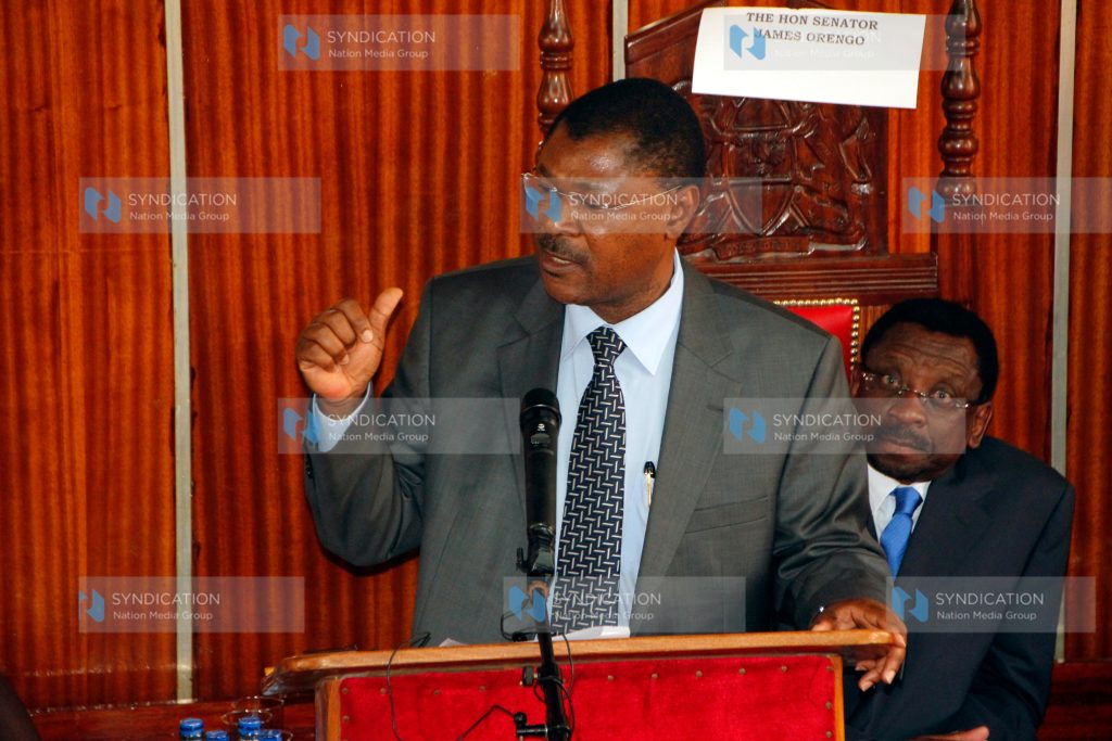 Senate Minority Leader Moses Wetangula