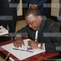 President Uhuru Kenyatta signs the equalization fund and Supplementary Appropriation Bills