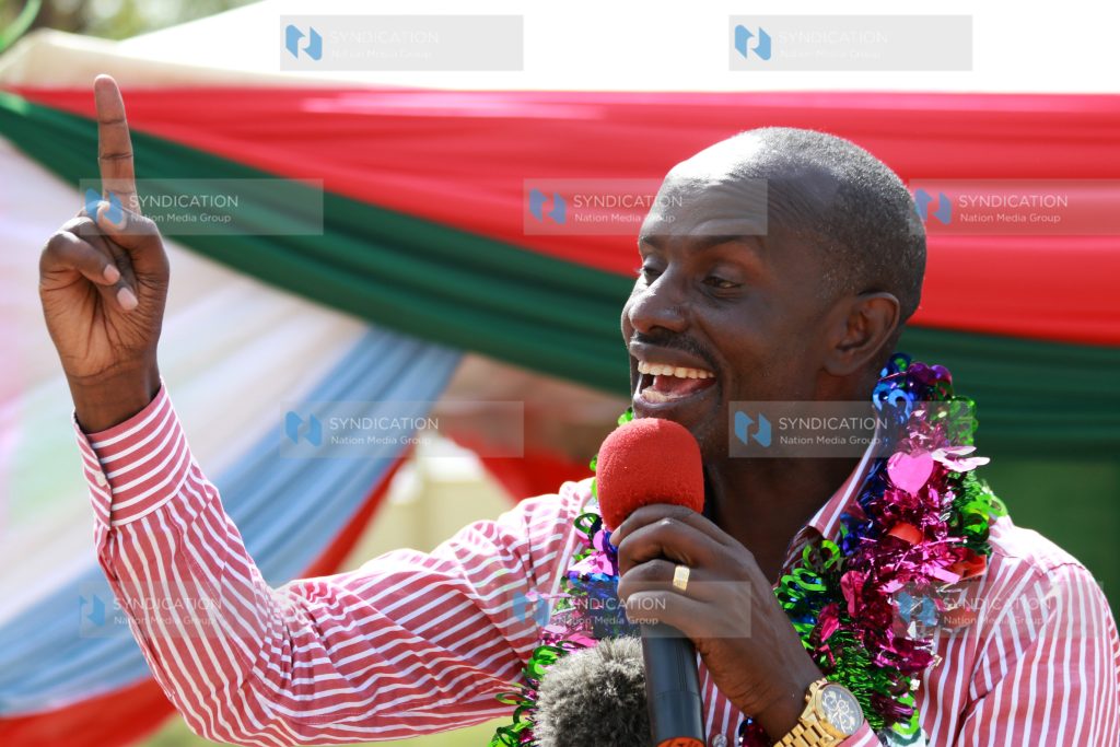 KNUT Sec Gen Wilson Sossion addresses teachers