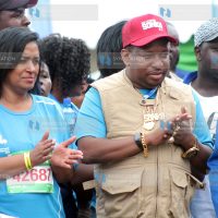 Nairobi Governor Mike Sonko and Women Rep. Esther Passaris