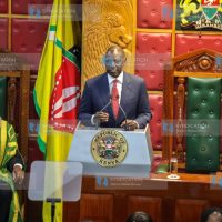 President William Ruto during the State of the Nation address