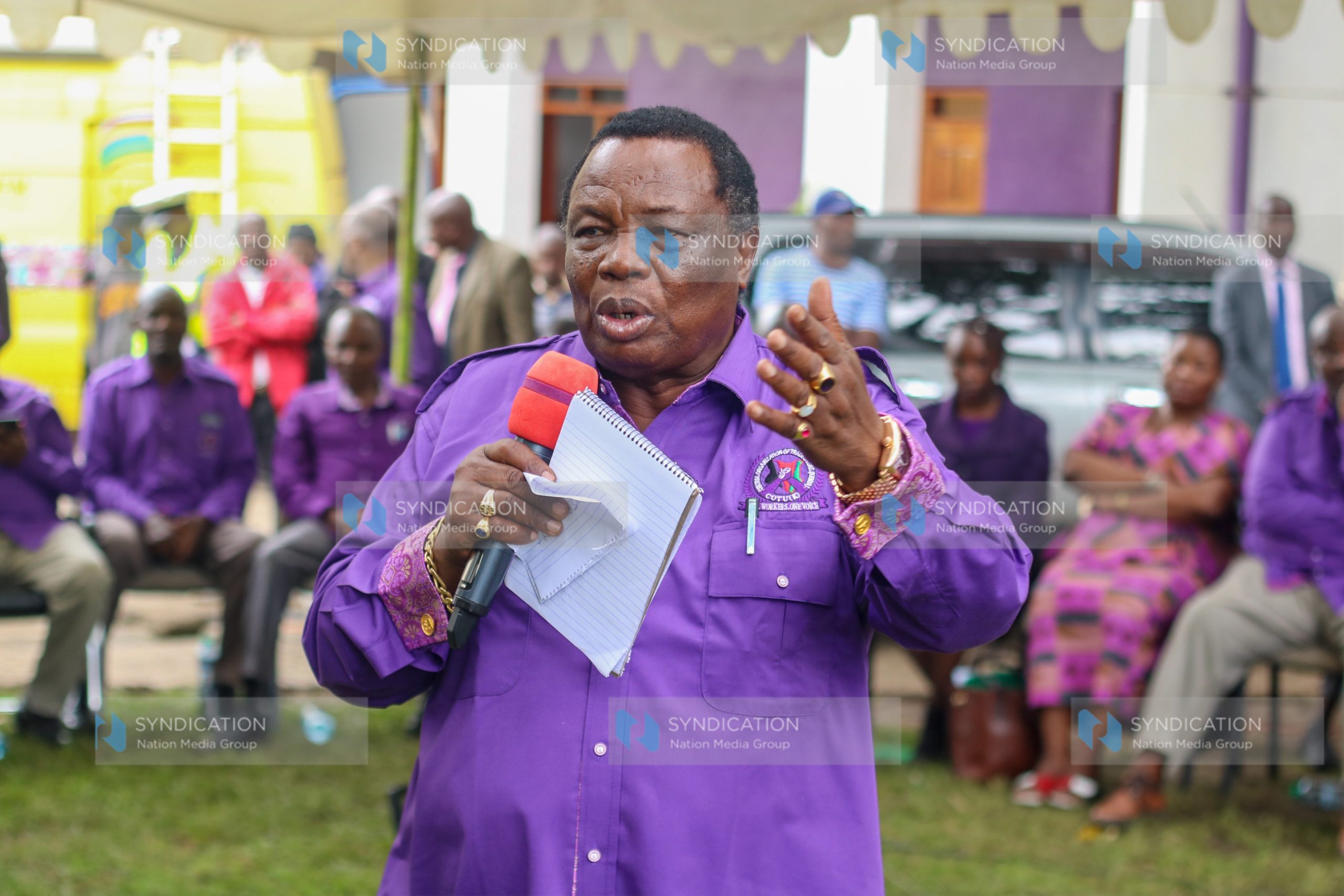 COTU Secretary General Francis Atwoli