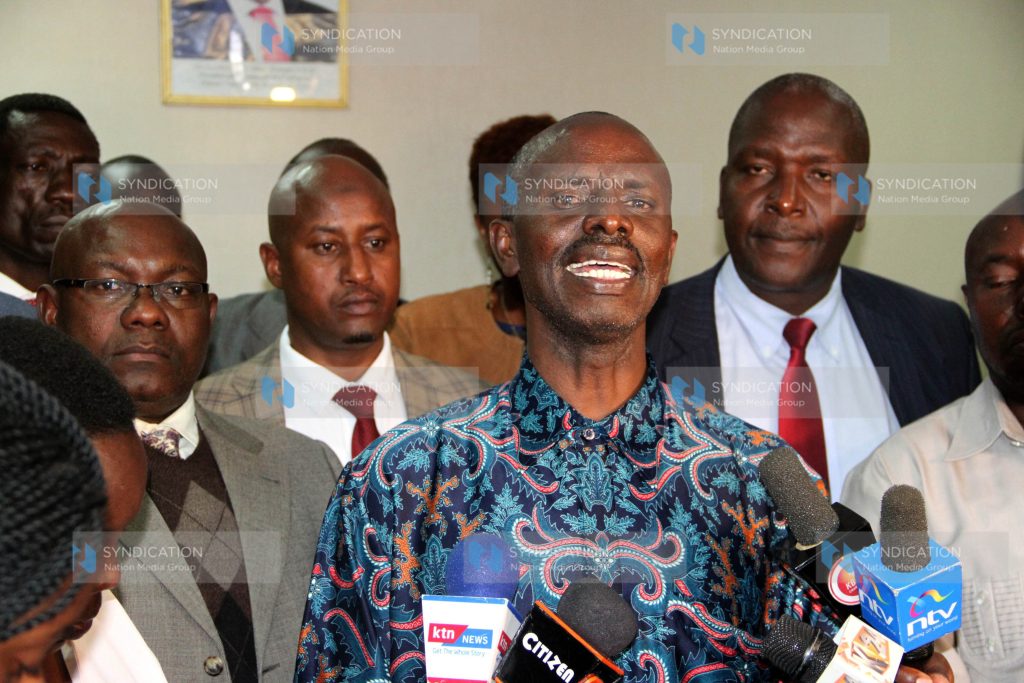 KNUT Secretary-General Wilson Sossion