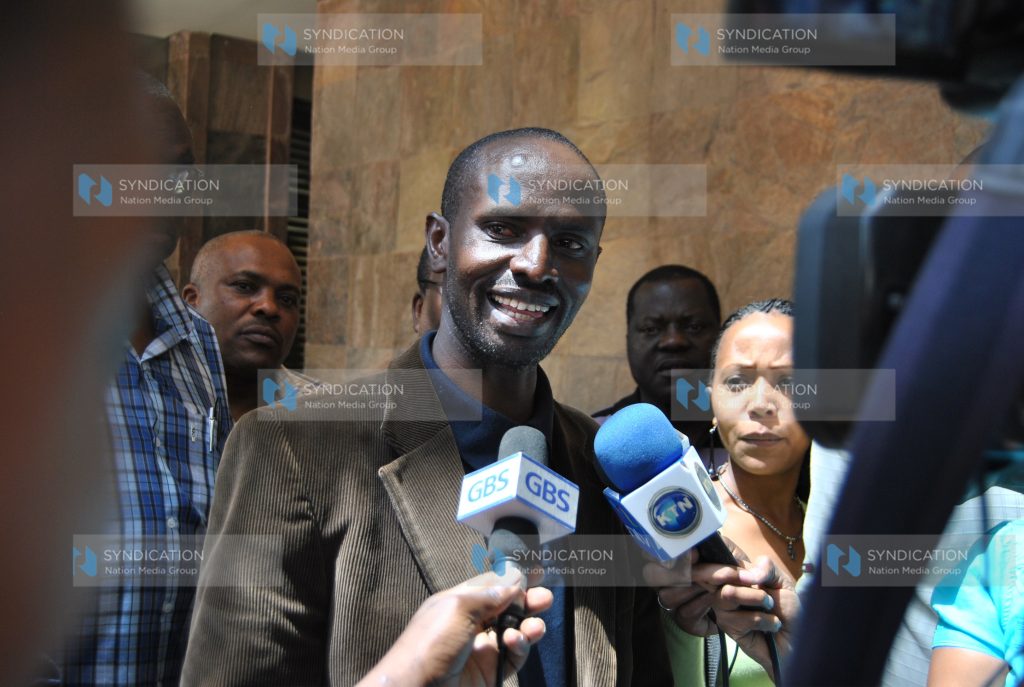 KNUT National Chairman Wilson Sossion