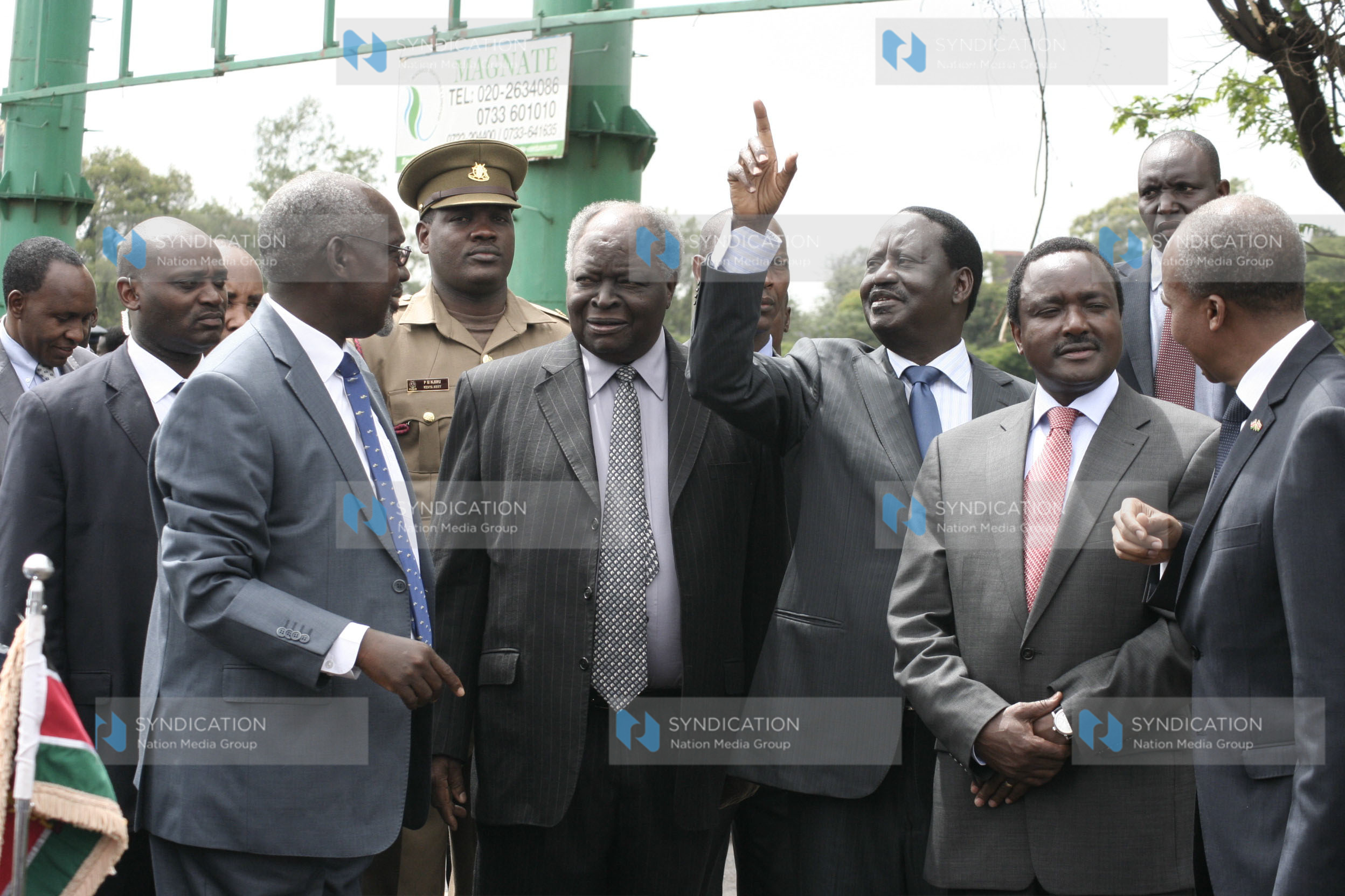 Officially opening of the Nairobi-Thika superhighway