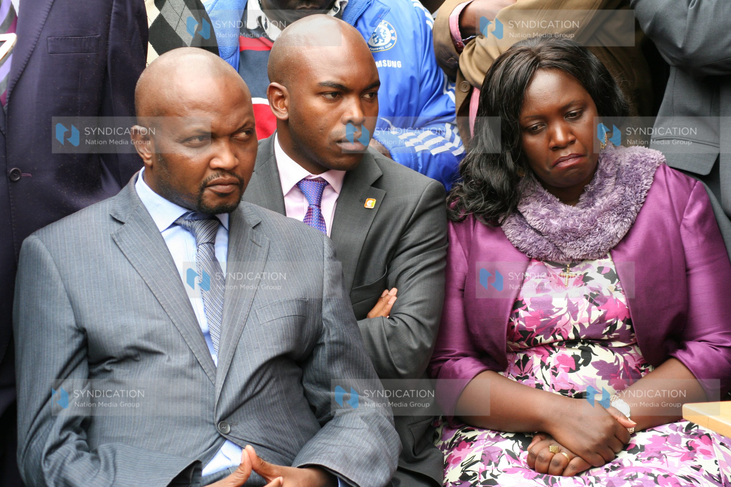 Gatundu South nomination petitioner Joyce Wanjiku Ngugi and interested party Moses Kuria