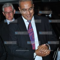 Tourism Minister Najib Balala arrives for a workshop on tourism stakeholders