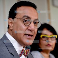 Tourism Cabinet Secretary Najib Balala speaks during the launch of the Task Force