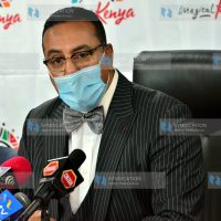 Ministry of Tourism and Wildlife Cabinet Secretary Najib Balala