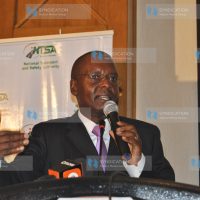 Transport Minister Amos Kimunya