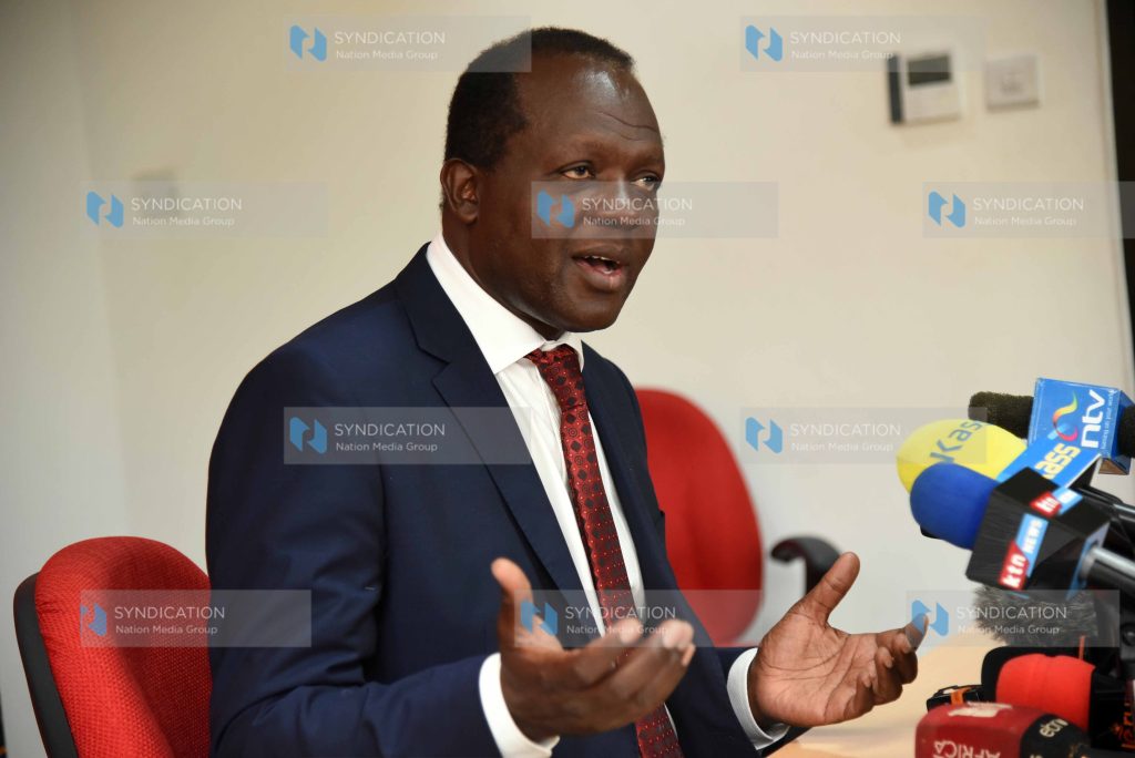 Jubilee Party Secretary General Raphael Tuju