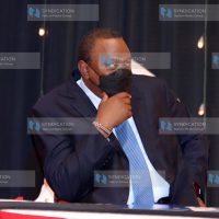 President Uhuru Kenyatta at the 2021 taxpayers Day event