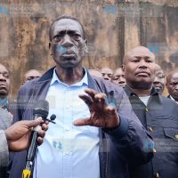 Collins Oyuu, the Kenya National Union of Teachers Secretary General