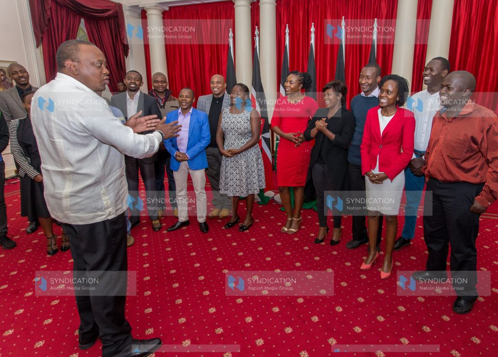 President Uhuru Kenyatta addresses the Tony Elumelu Foundation (TEF) Entrepreneurship Forum 2018