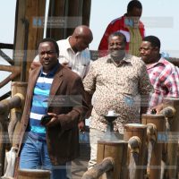 Former Vice President Kalonzo Musyoka leaves Impala Ecolodge