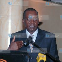 Transport minister Amos Kimunya