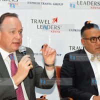 Express Travel Group CEO Alastair Addison and CS Tourism Hon Najib Balala