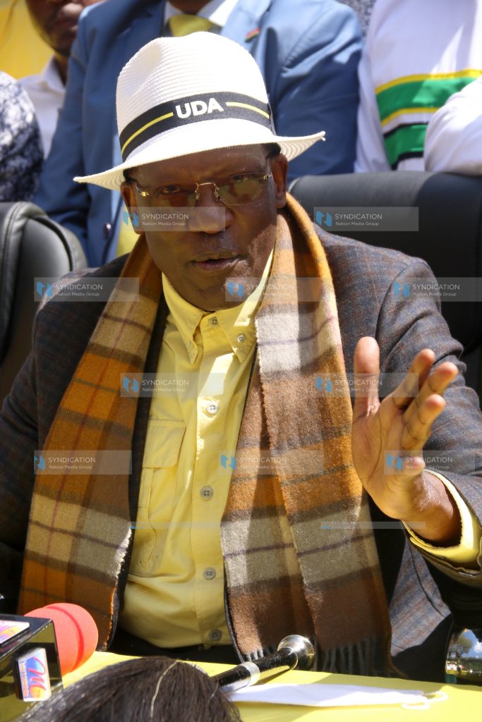 UDA Chairperson Johnson Muthama
